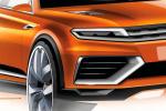 Volkswagen CrossBlue Coupe Concept 2013 года